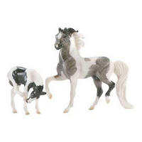 Breyer Stablemates 5923 HORSE & FOAL PINTO SABINO SALE!